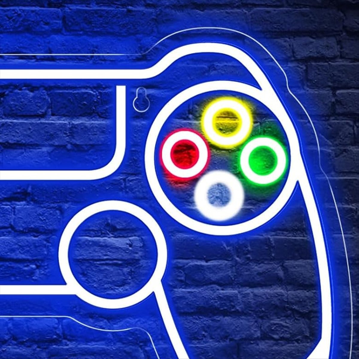 Letrero De Neón LED Para Juegos - Alimentado Por USB, Regulable, Para Habitación Gamer, Bar, Sala De Juegos