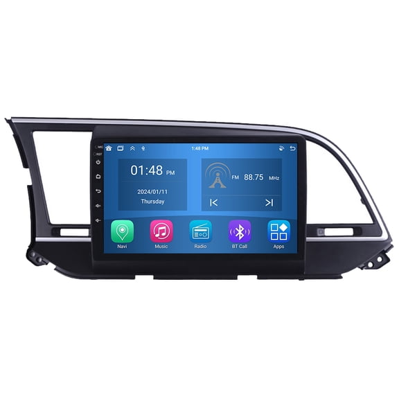 RoverOne 4 64GB Car Stereo CarPlay GPS Navigation Bluetooth for Hyundai Elantra 6 2016-2018 Android Touch Screen Player