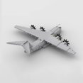 thumbnail image 3 of 1471 PCS MOC Building Blocks A-400 Military Transportation Aircraft Small Pieces Puzzle Model, A Scientific Set for Experimenters, 3 of 5