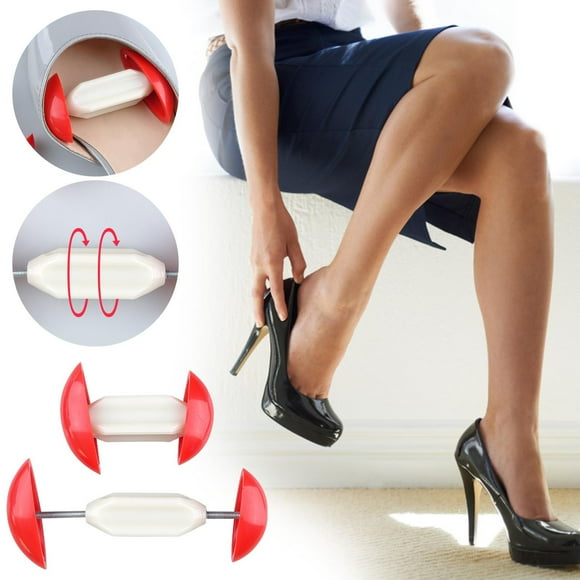 GFHFHITJ Toe Expander Shaped High Heeled Shoes Flat Shoes Toe Expander Ladies High Heeled Shoes Toe Support Expander Shoe Stretcher Leather Shoes Wrinkle Shoe Stretcher(2pc)