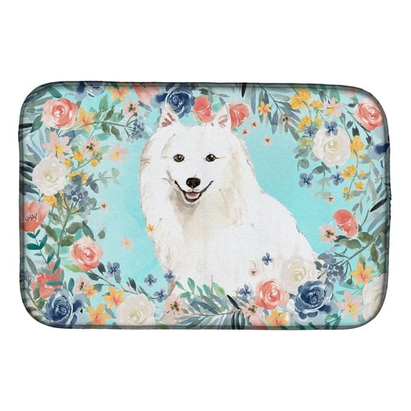 Japanese Spitz Dish Drying Mat