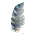 thumbnail image 3 of Pinto, Patricia 15x24 Black Modern Framed Museum Art Print Titled - White Watercolor Feather I, 3 of 5
