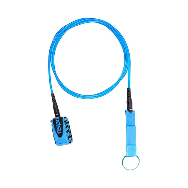 koolsoo Surfboard Leash Lightweight Ankle Cuff Elastic Cord Leg Foot Rope Surf Leash for Surfing Rope