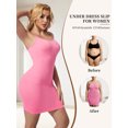 thumbnail image 2 of Vaslanda Shapewear Slip Dress for Women Under Dress Seamless Tummy Control Slip Dress, 2 of 6