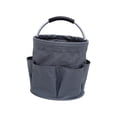 thumbnail image 2 of Cesta de picnic organizadora de herramientas de jardín, contenedor de almacenamiento multiusos portátil, cesta de camping para barbacoa, senderismo, Gris oscuro, 2 of 8