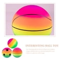 thumbnail image 3 of QUMIIRITY Bouncing Balls for Toddlers 3Pcs Playground Sports Balls Color PVC 8.25In, 3 of 8