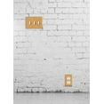 thumbnail image 4 of WIRESTER 3-Gang Toggle Wall Plate/Switch Plate Cover, Bamboo Wood Texture, 4 of 6