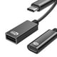 thumbnail image 2 of 2x Adaptador Usb OTG, PD 60W, Cable de , con Puerto de Carga Rápida Y Divisor 2 en un para Teléfono Inteligente Portátil, 2 of 2