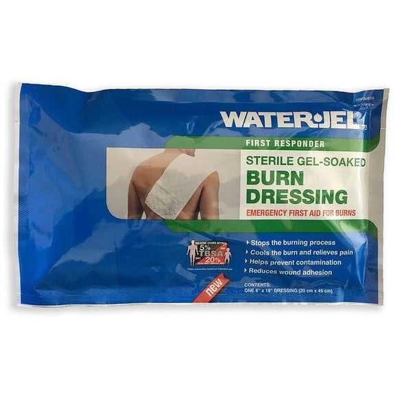 Water-Jel 8" x 18" Burn Dressing - New Formula