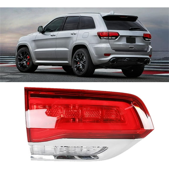 LABLT Rear Brake Tail Light Assembly Replacement for 2014-2021 Grand Cherokee Laredo/Limited/Overland/Summit Driver Side Inner Tail Lamp 68110047AB CH2802105