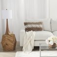 thumbnail image 3 of Nourison Faux Fur Deer Faux Fur Beige Decorative Throw Pillow , 14" X 24", 3 of 5