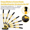 thumbnail image 4 of Cepillo para Lavar Carros Benanei Curvado 15° con Mango Largo y Poste Extensible 50-120 cm, 4 of 8