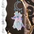 thumbnail image 7 of Steadline Colorful Crescent Dreamcatcher Wall Hanging,Handwoven Bedroom Decor,Modern Bohemian Style Wall Art,Feather Pendant Craft,Home Atmosphere Creation,Holiday Decoration Gift, 7 of 7