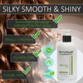 thumbnail image 3 of RemySoft Moisturelab System - Safe for Hair Extensions, Weaves and Wigs - Salon Formula Shampoo, Conditioner & Serum - Gentle Sulfate-free Lather, 3 of 7