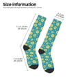thumbnail image 2 of Susaid Bee Sunflower Print Thermal Winter Socks for Men and Women, Warm Crew Hiking Socks, for Boots and Outdoor Activities, 2 of 6