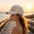thumbnail image 6 of Luckky 3D Ocean Creatures Embroidery Cap,Adjustable Cotton Baseball Cap,Raised Embroidered Sea Animal Hat for Beach Travel Outdoor Daily Wear, 6 of 8