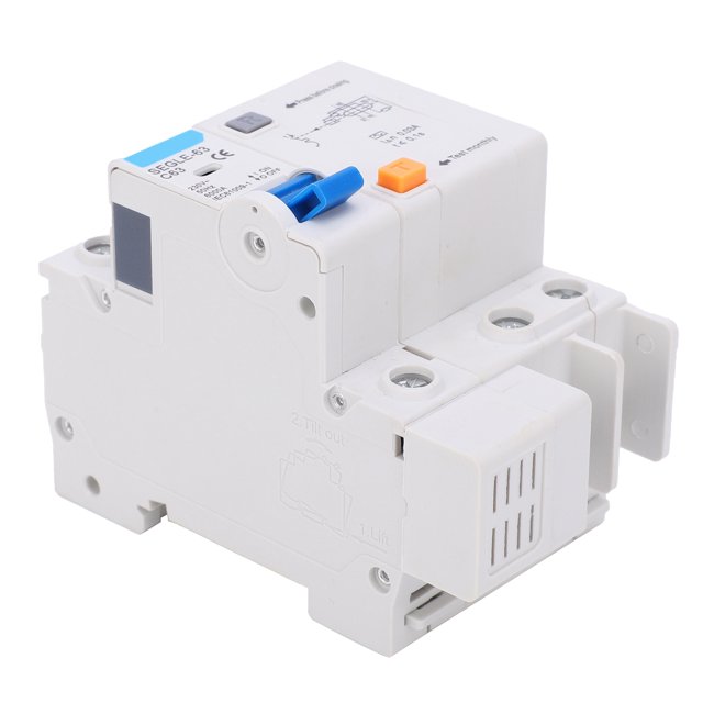 Miniature Circuit Breaker, Air Switches Guide Rail Installation For Terminal Line Protection C40,C63