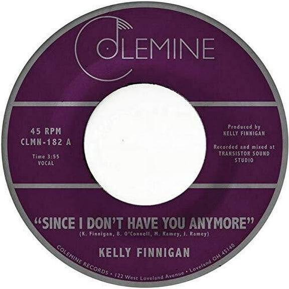 Kelly Finnigan - Since I Don't Have You Anymore - Music & Performance - Vinyl [7-Inch]