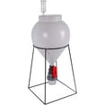 thumbnail image 1 of FASTFERMENT Conical Fermenter, Home-Brew Kit, 3 Gallon, White (3 Gallon FastFerment), 1 of 3