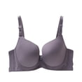 thumbnail image 6 of Women's 1 Pack Maternity Sleeping Underwear Bra, Nursing Breastfeeding Bras, Wireless Seamless Maternity Bra, Soft Comfortable Daily Bra for Women Postpartum | TruBelle,Gray 40, 6 of 7