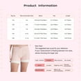 thumbnail image 7 of TTAO Kids Girls Underpants Bowknot Lace Trim Ribbed Shorts Soft Elastic Waistband Solid Color Panty 3-12 Years White 11-12, 7 of 7