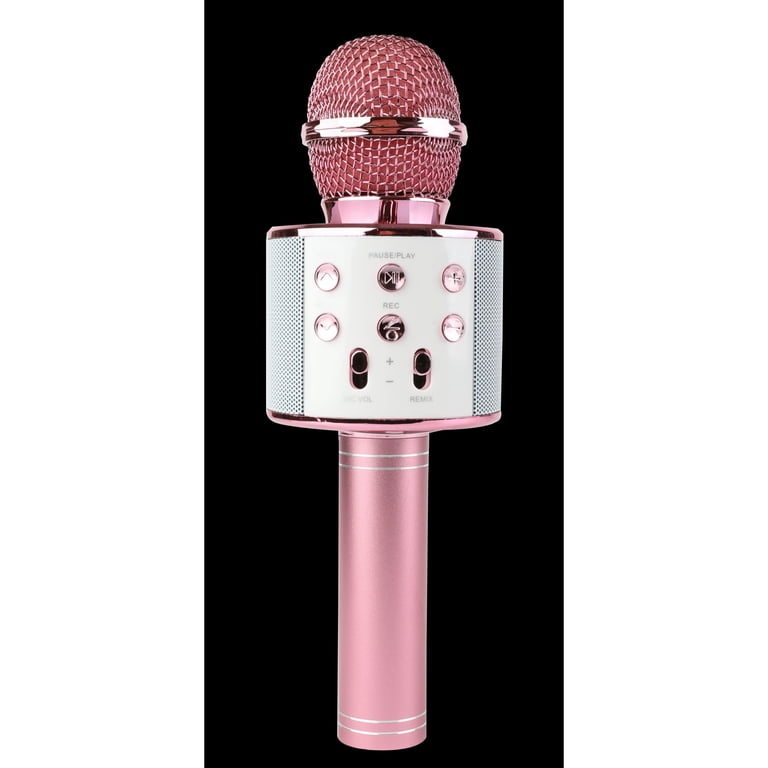 Vivitar Bluetooth Karaoke Microphone with Voice Recording, Singing