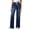 35# Dark Blue, variant on Wide Leg Jeans Woman High Waisted Trendy Pull On Elastic Waist Drawstring Stretchy Denim Jean Pants with Pockets Light Blue S