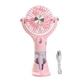 thumbnail image 2 of Portable Fan Handheld USB Personal Fan With Fine Spray And Rechargeable Battery For Outdoor Indoor Use, 2 of 6
