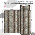 thumbnail image 5 of Camo and Oak Grey Pattern Teens Toddler Nap Mat with Pillow, Sleeping Mat Bag for Preschool Daycare 59"x22", 5 of 6