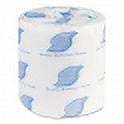 GEN Toilet Paper, Wrapped, 1-Ply, White, 1000/Roll, 96 Rolls/Carton