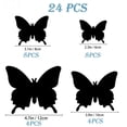 thumbnail image 6 of 24 PCS Butterfly Room Decor, Home Wall Decor Fridge Magnets, 3D Butterflies Stickers for Party Decorations, Blue, 6 of 7