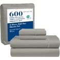 thumbnail image 1 of Softest Cotton Sheets Double Sheet Set Pc Set Thread Count Sateen Bedding Deep Pocket Sheets Cooling Sheets Double Size Sheets Breathable Bed Set (), 1 of 9