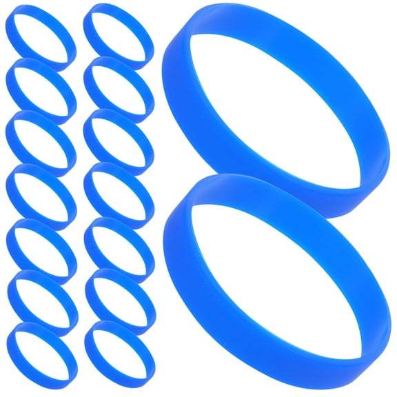 GAXIRE 25pcs Silicone Wristbands for Adults, Event Identification Bands for Sports, Parties, and Activities