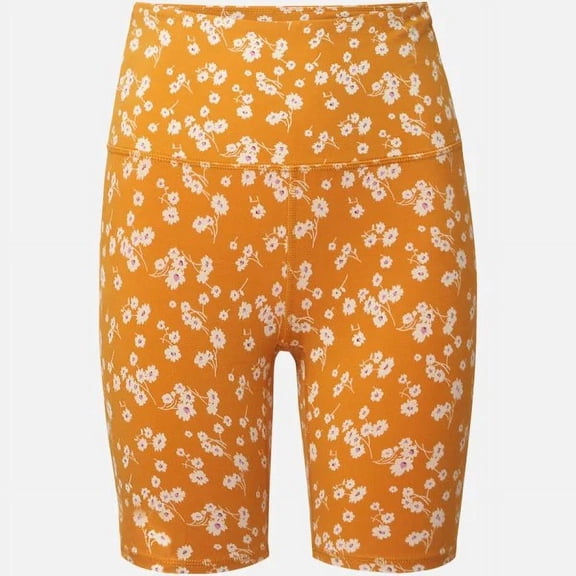 Bandier GOLDEN ROD POPPY Sincerely Jules Bryn 7" Biker Short, US 3X, NWOT