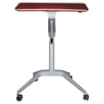 thumbnail image 2 of Pemberly Row 28" Height Adjustable Stand Up Laptop Table in Cherry, 2 of 4
