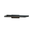 thumbnail image 4 of WAC Lighting View 28" 3-CCT 2700K LED Aluminum Bathroom Vanity Light in Black, 4 of 5