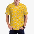 thumbnail image 1 of Balery Funny Chicken Camisa Polo de Hombre con Estampado, de Manga Corta y Tejido Medio, Camisa Tipo Golf Polo-3X-Large, 1 of 6