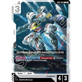 Gundam M. S. War Trading Card Game Wing Gundam Team Sealed Starter