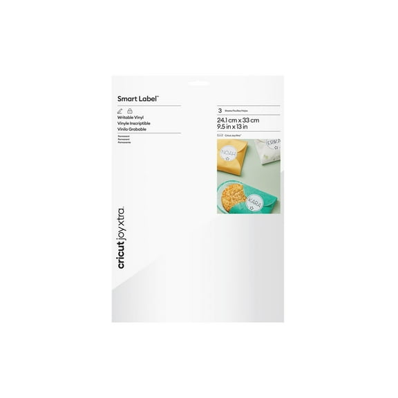 Cricut Joy Xtra Smart Vinyl Writable Vinyl  Permanent (3 ct), 36 Inches