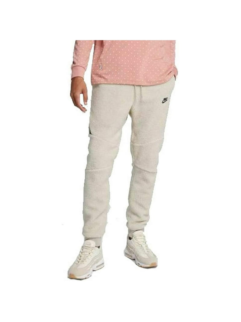 gatear Experto emocionante Nike Men's Sportswear Tech Fleece Icon Sherpa Joggers Pants Light Bone  aq2769-072 - Walmart.com