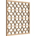 thumbnail image 3 of Ekena Millwork 23 3/8"W x 23 3/8"H x 3/8"T Large Akron Decorative Fretwork Wood Wall Panels, Hickory, 3 of 6