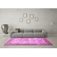 thumbnail image 3 of Ahgly Company Indoor Rectangle Animal Pink Traditional Area Rugs, 3' x 5', 3 of 4