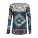 thumbnail image 4 of Camiseta de manga larga con cuello en V para mujer Fridja ghj987+2089, 4 of 6