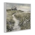 thumbnail image 3 of Stupell Industries Path To Coastal Cottage Landscape & Nature Painting White Framed Art Print Wall Art, 20 x 16, 3 of 8