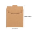 thumbnail image 4 of Shisuyan 50pcs Kraft Paper CD Sleeves DVD Packaging Bag CD Storage Bag CD Envelopes, 4 of 8