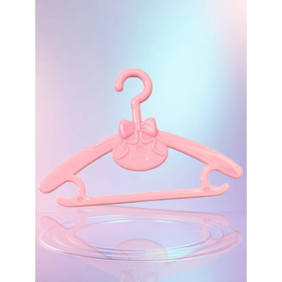 Lol Surprise doll OMG Bartz Doll Clothes Hanger Pink Heart 1990’s Plastic 2” New