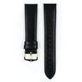 thumbnail image 2 of Hirsch Osiris Leather Watch Strap - Black - M - 20mm - Silver Buckle, 2 of 9
