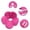 pink, variant on Flower Recovery Collar for Dogs & Cats, Anti-Lick Pet Cone, Soft Protective Neck Ring, Post-Surgery Healing Collar
