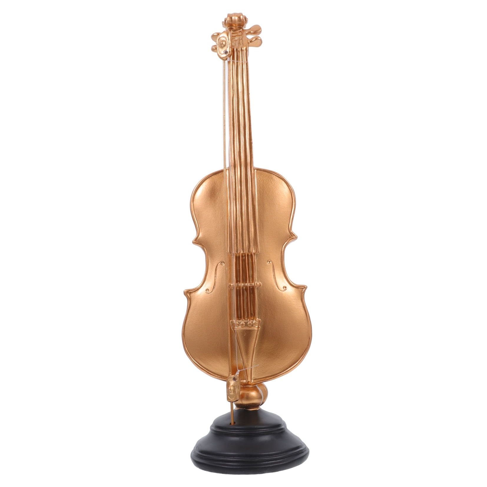Milisten Resin Musical Instrument Model for Home and Office Decoration, Artist Desk Decor, 1 Set