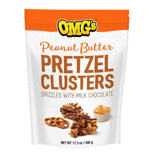 Product of OMG's Peanut Butter Pretzel Clusters, 17.3 oz.